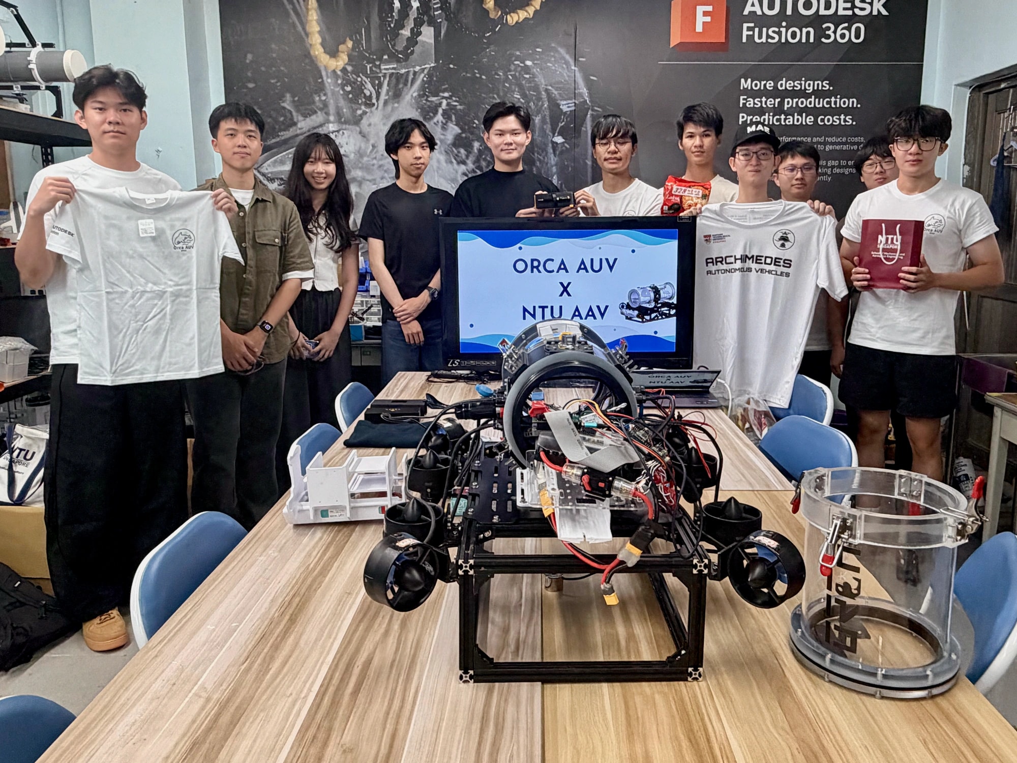 Learning Underwater Robotics in Hsinchu